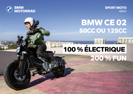 BMW CE 02 : 100 % électrique, 200 % fun - large #1